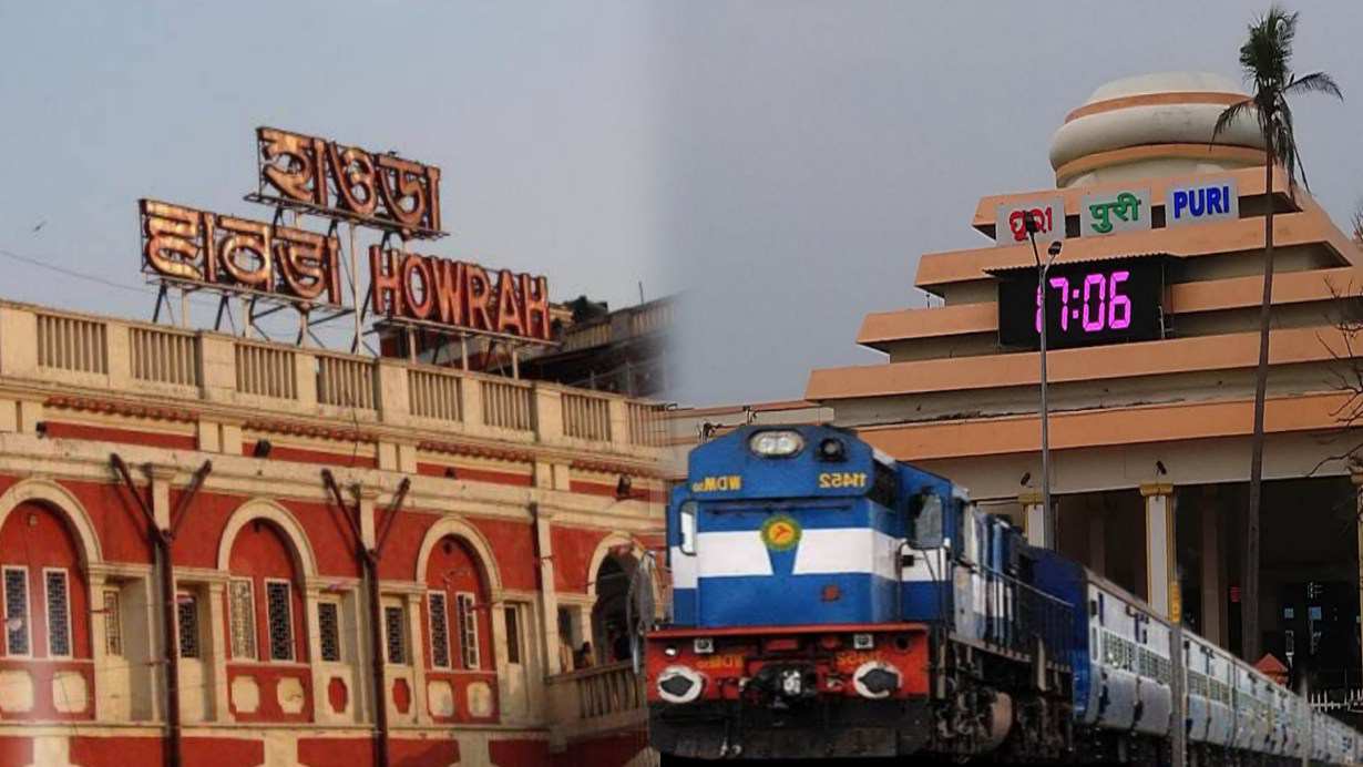 Puri to Howrah Train