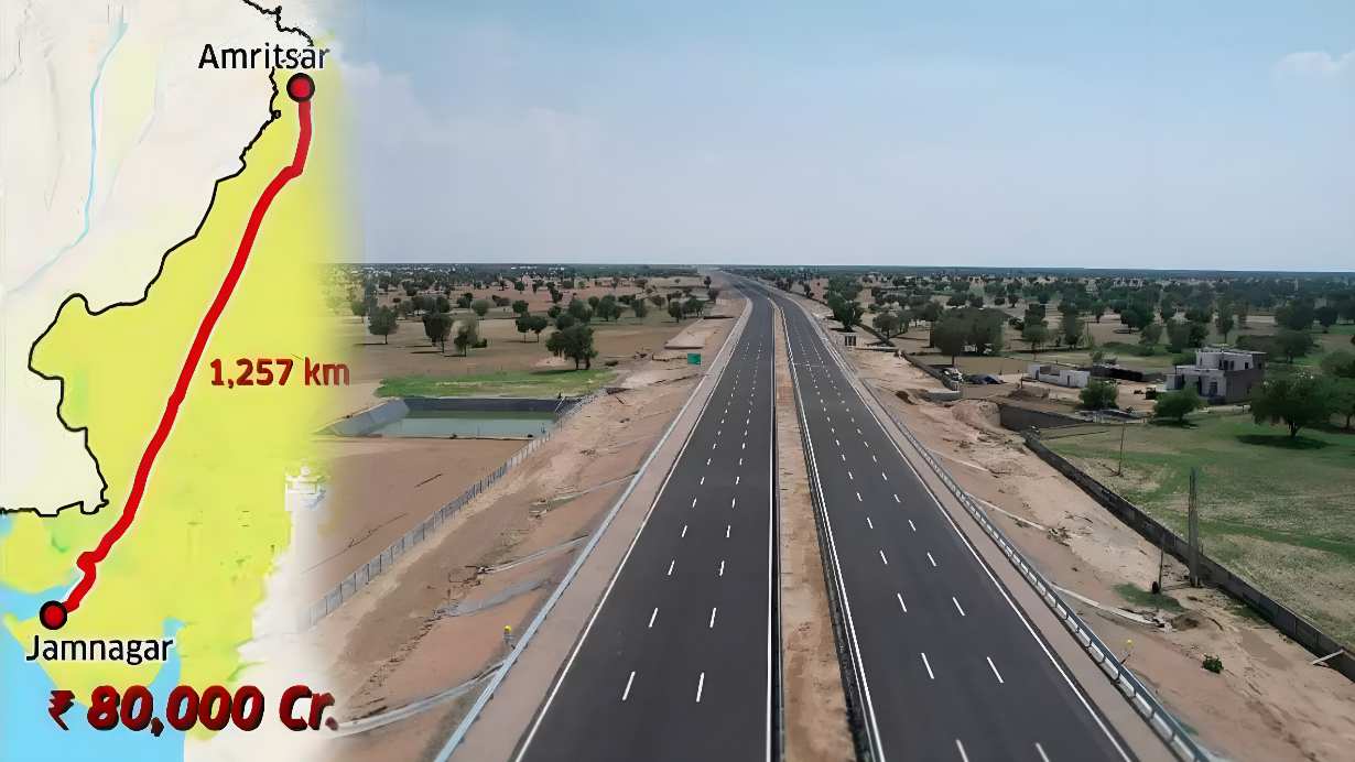 Amritsar to Jamnagar Expressway