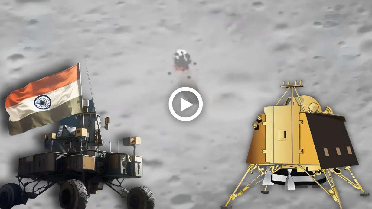 Chandrayaan 3 landing