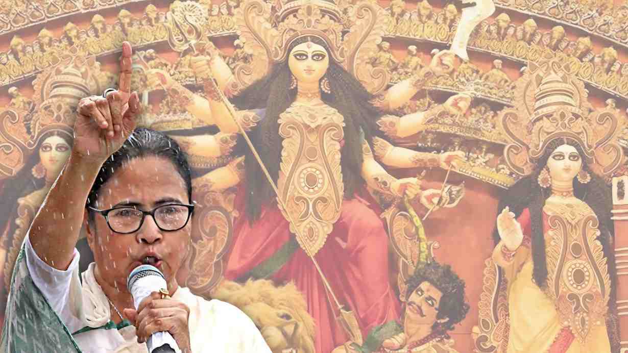 Durga puja donation mamata bandopadhyay