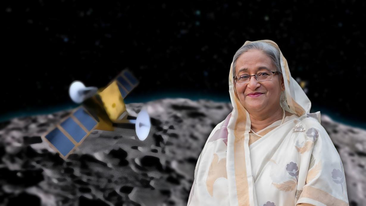 First satellite of bangladesh will for the moon