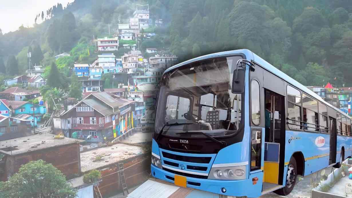 Bus service for north bengal