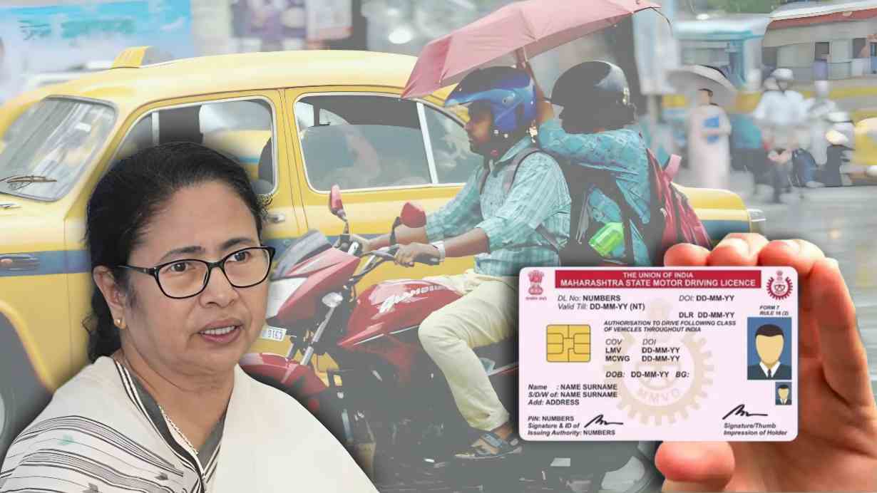 Cost of comercial driving license in West bengal