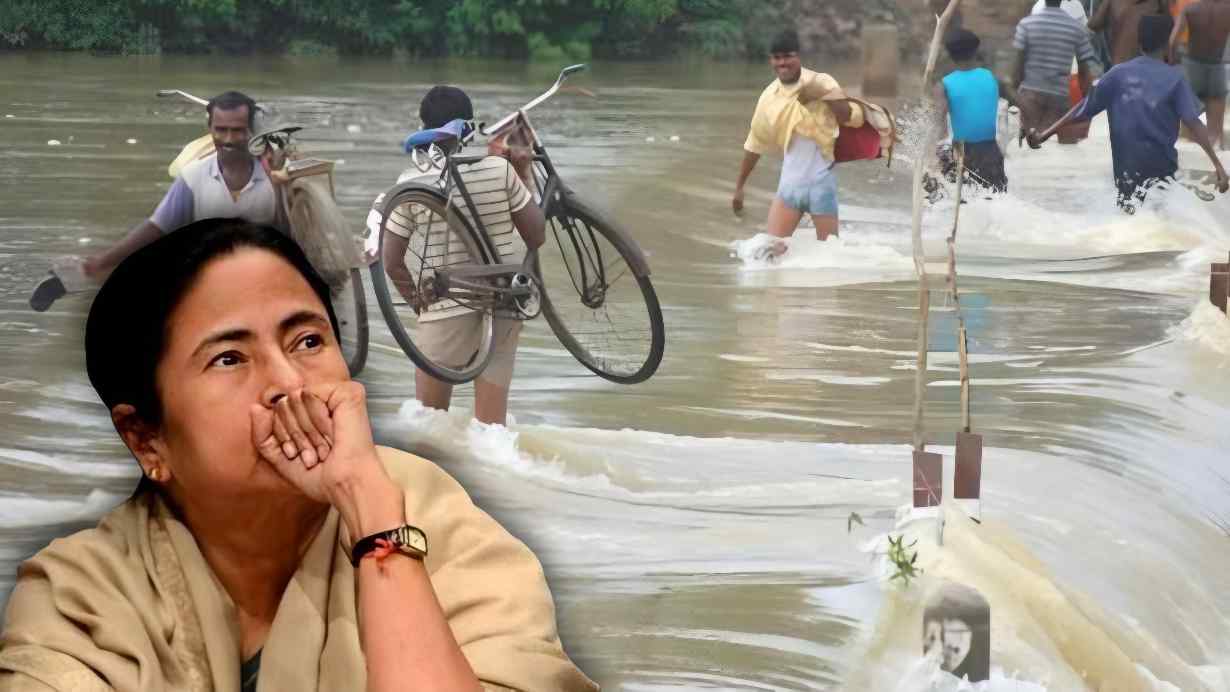 Flood possibility in 7 districts of west bengal