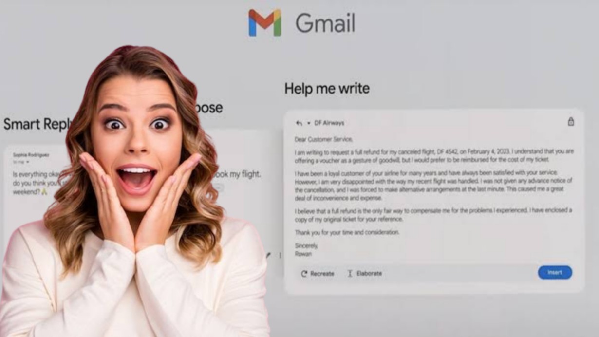 Gmail Help Me Features