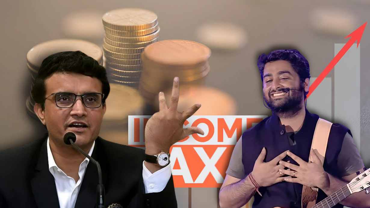 Income tax details of arijit and sourav