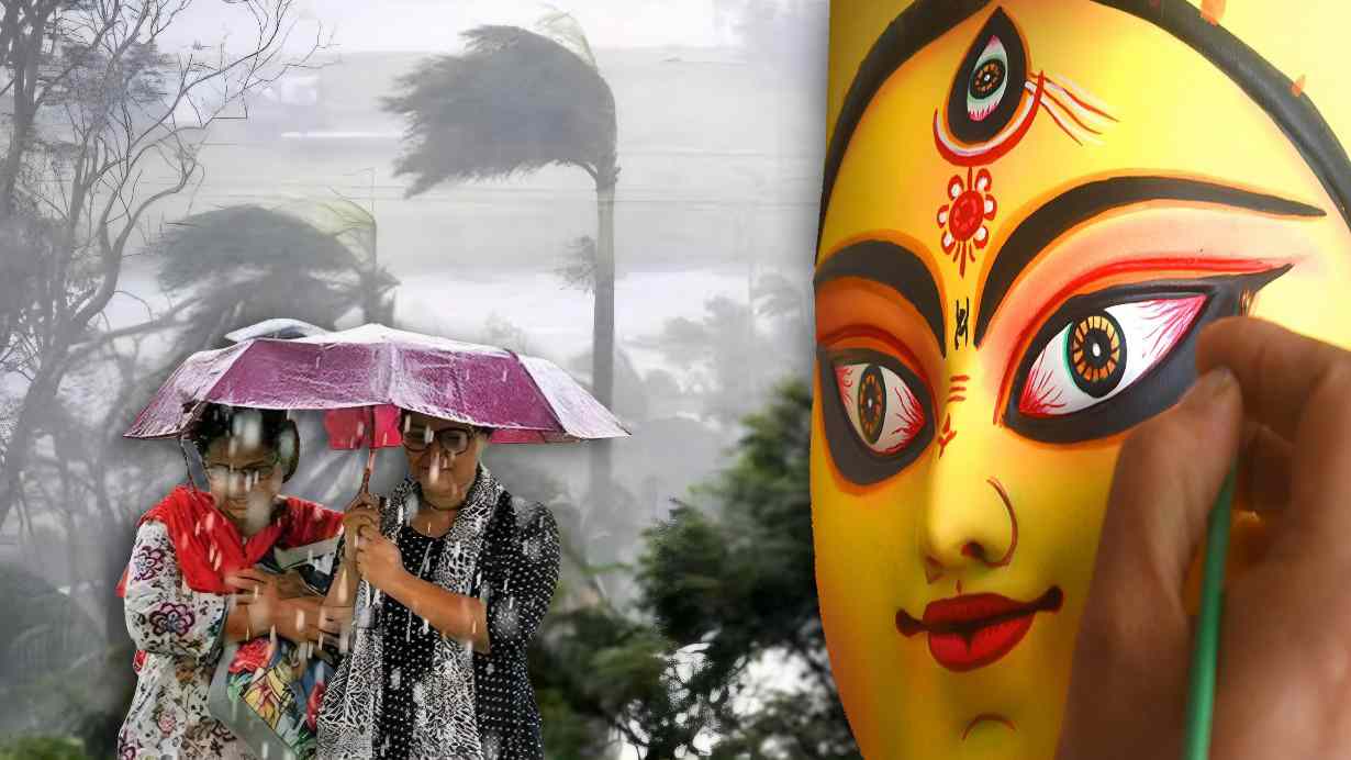 Weather update south bengal during durga puja