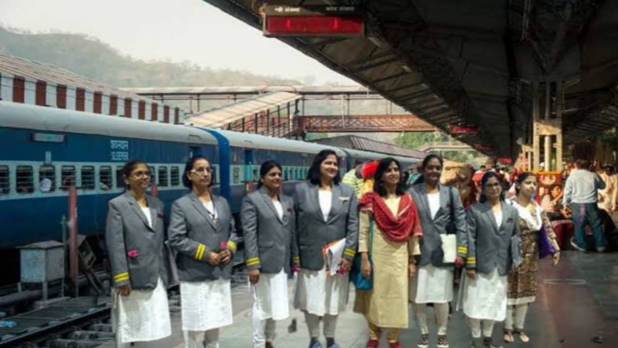 Railway stations run by women