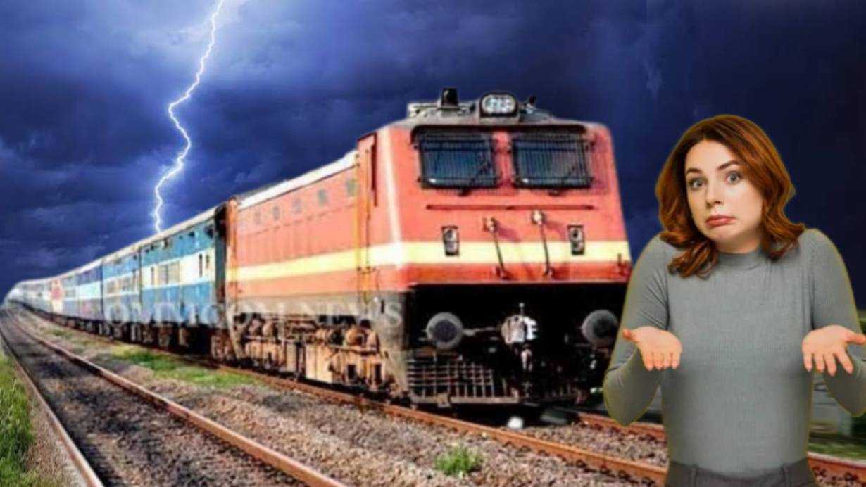 Lightning Strike on Train