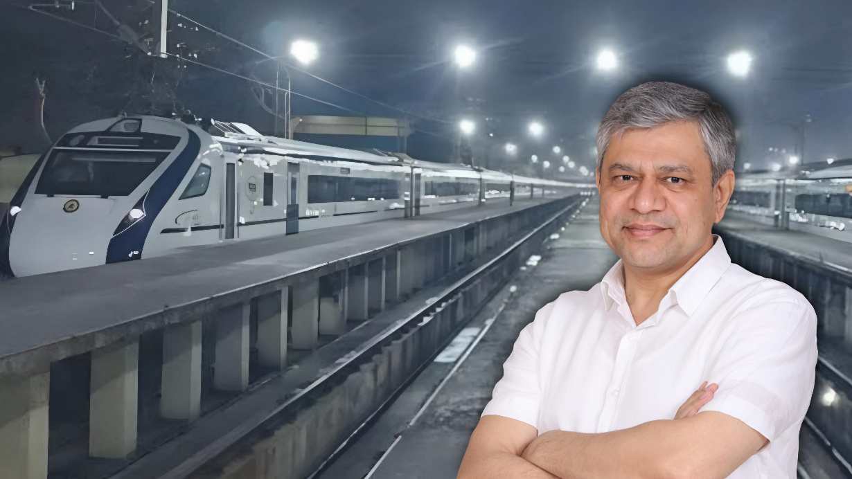 Vande bharat express at mid night