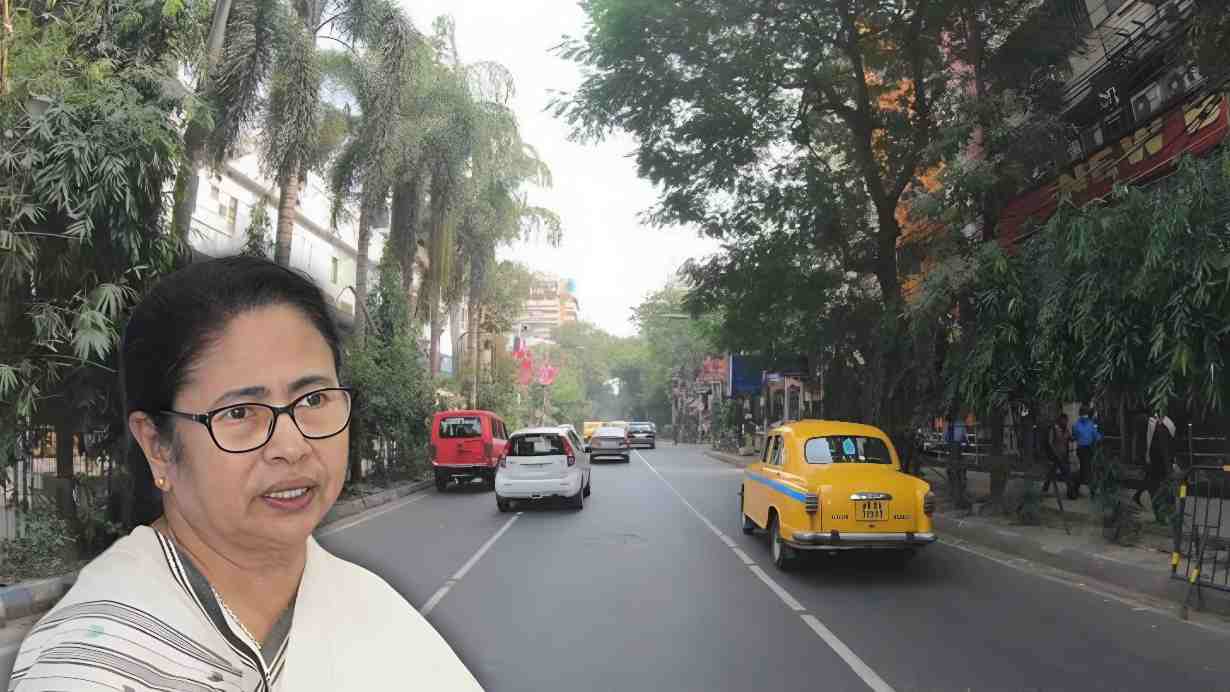 Waterproof road in kolkata