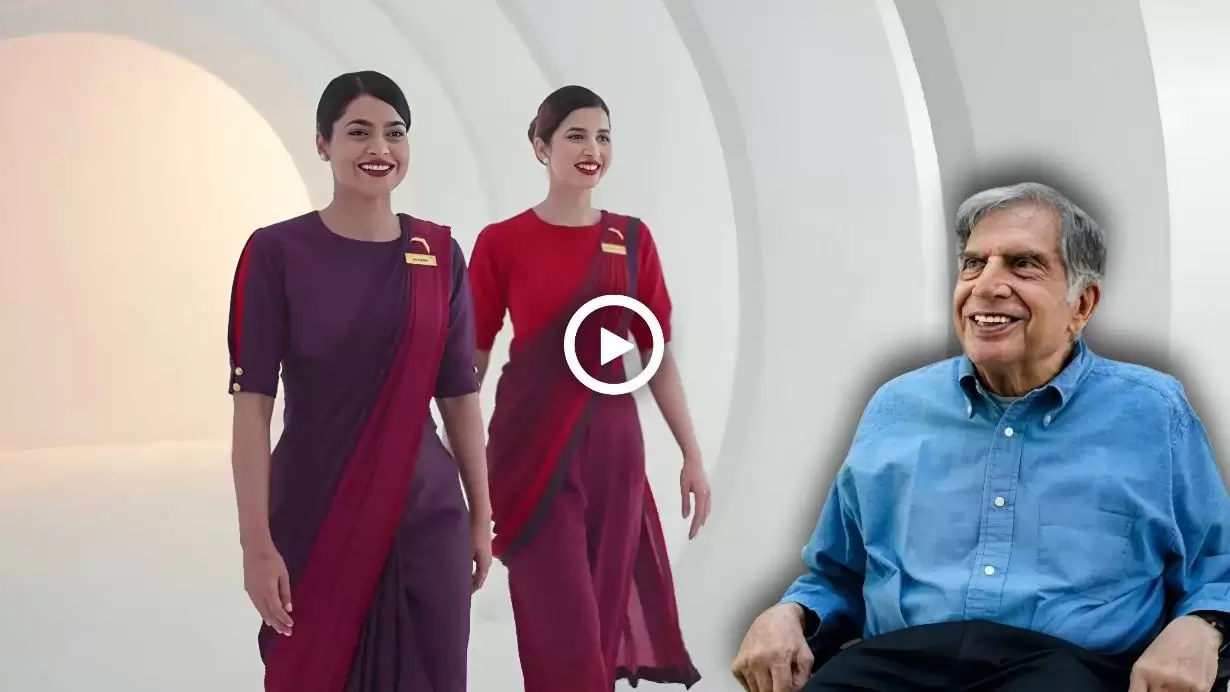 Air India unveils new crew uniform designed by Manish Malhotra | WION  Fineprint - YouTube