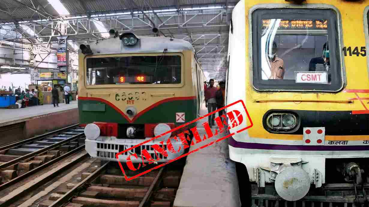 Train cancel sealdah division