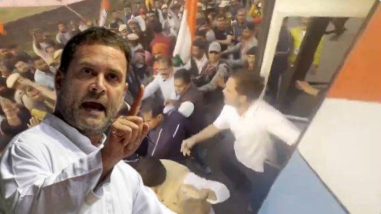 Angry Rahul Gandhi