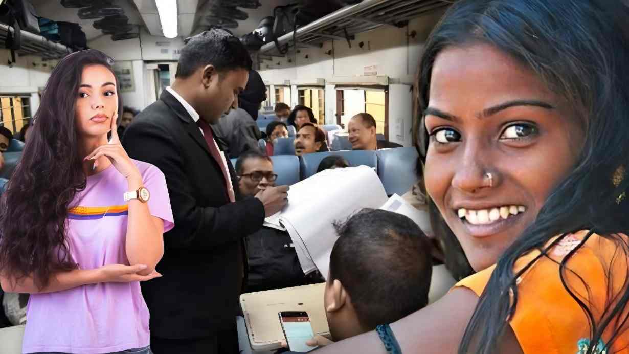 Indian railways rules for women without ticket