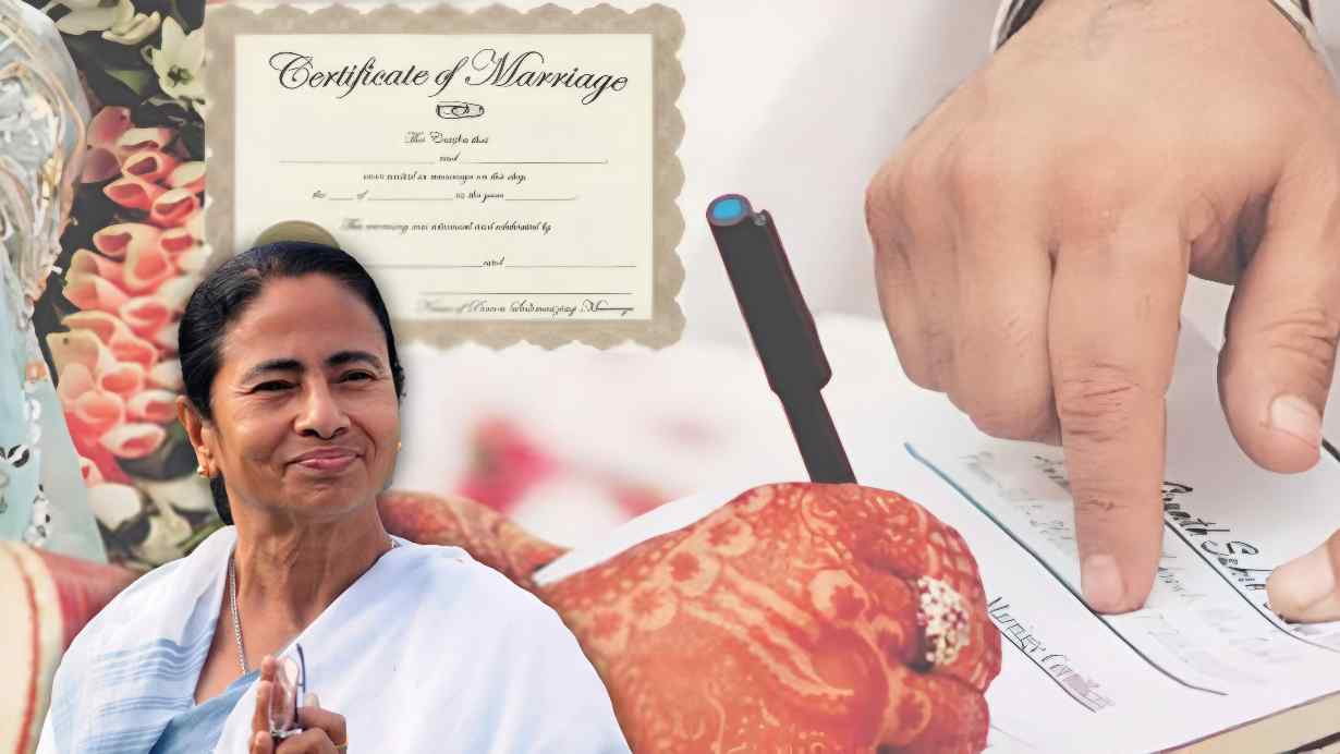 Online marriage certificate