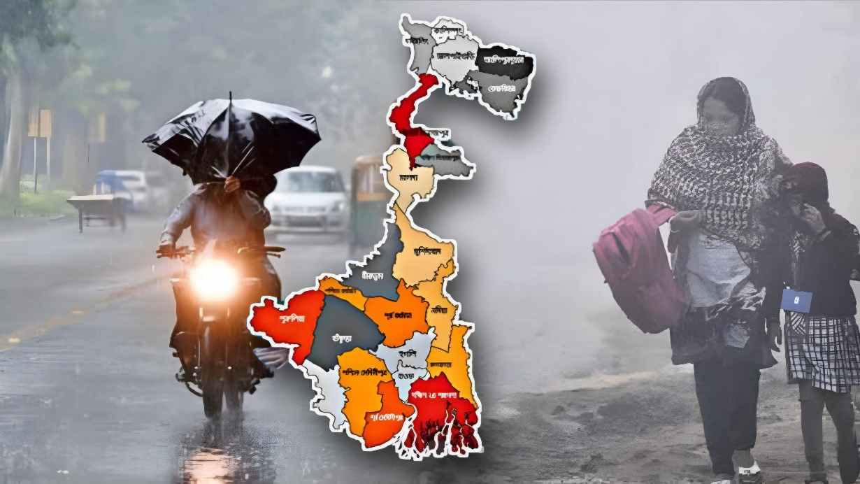 Rainfall south bengal