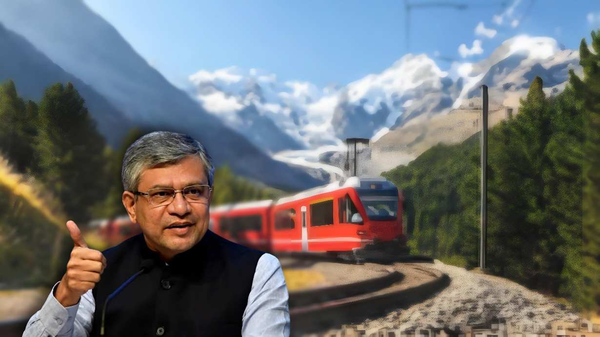 Swiss technology in indian railway