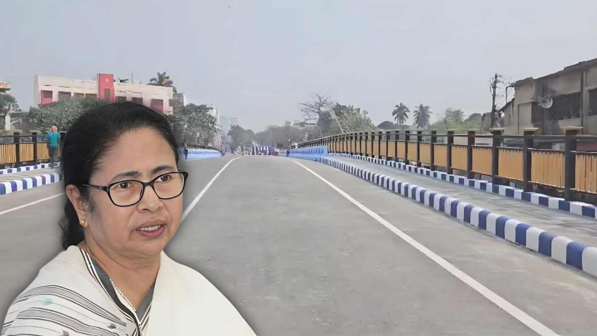 Dumdum Road joining new bridge