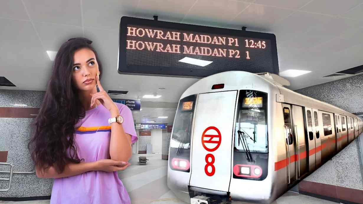 Howrah Maidan Metro Timing