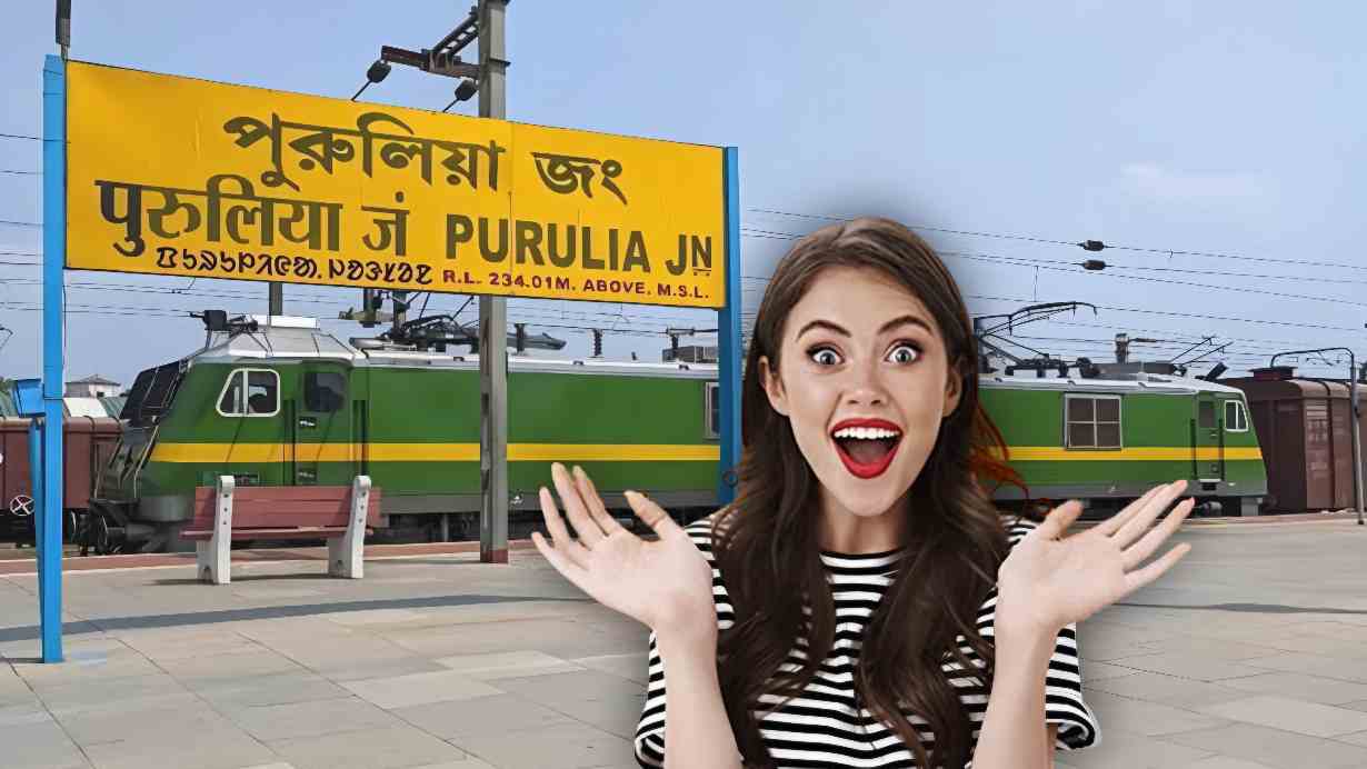 Howrah Sealdah Purulia Rail Connectivity