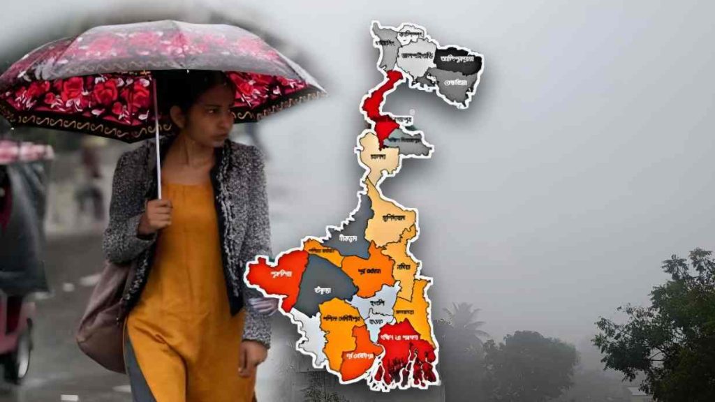 Rainfall Alert South Bengal আজও মুক্তি নেই বজ্রবিদ্যুৎ সহ বৃষ্টির পূর্বাভাস দক্ষিণবঙ্গের ৯