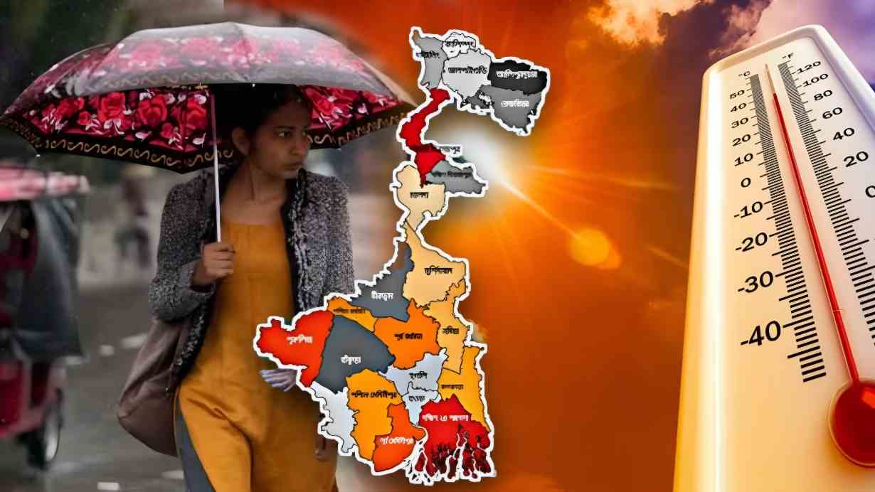 Temperature increased in South Bengal