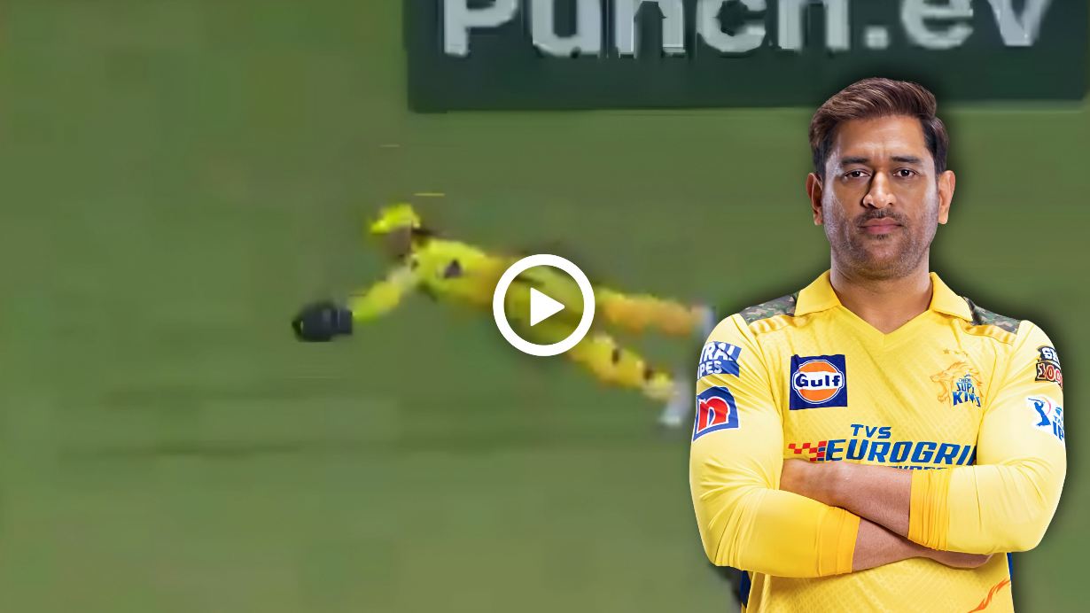 IPL Dhoni's Catch