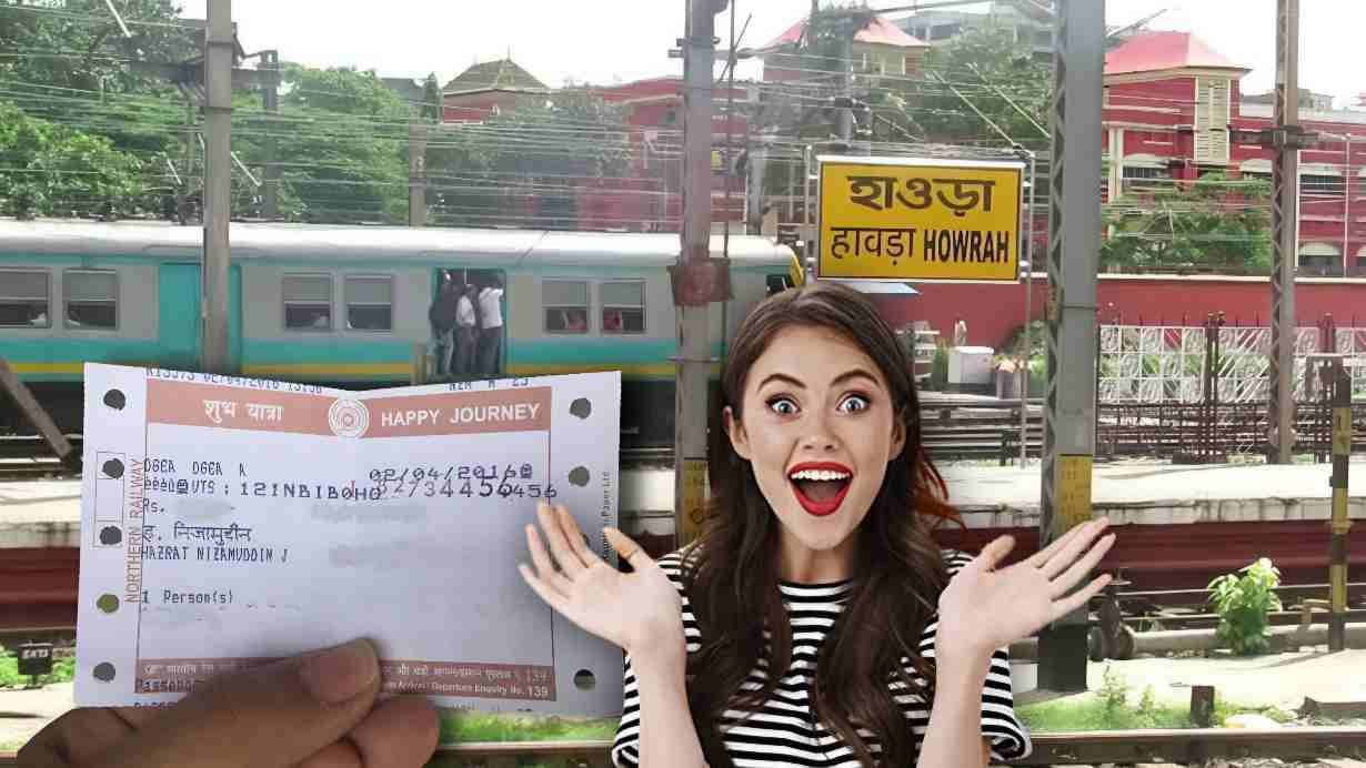 New Ticketing System in Howrah Station