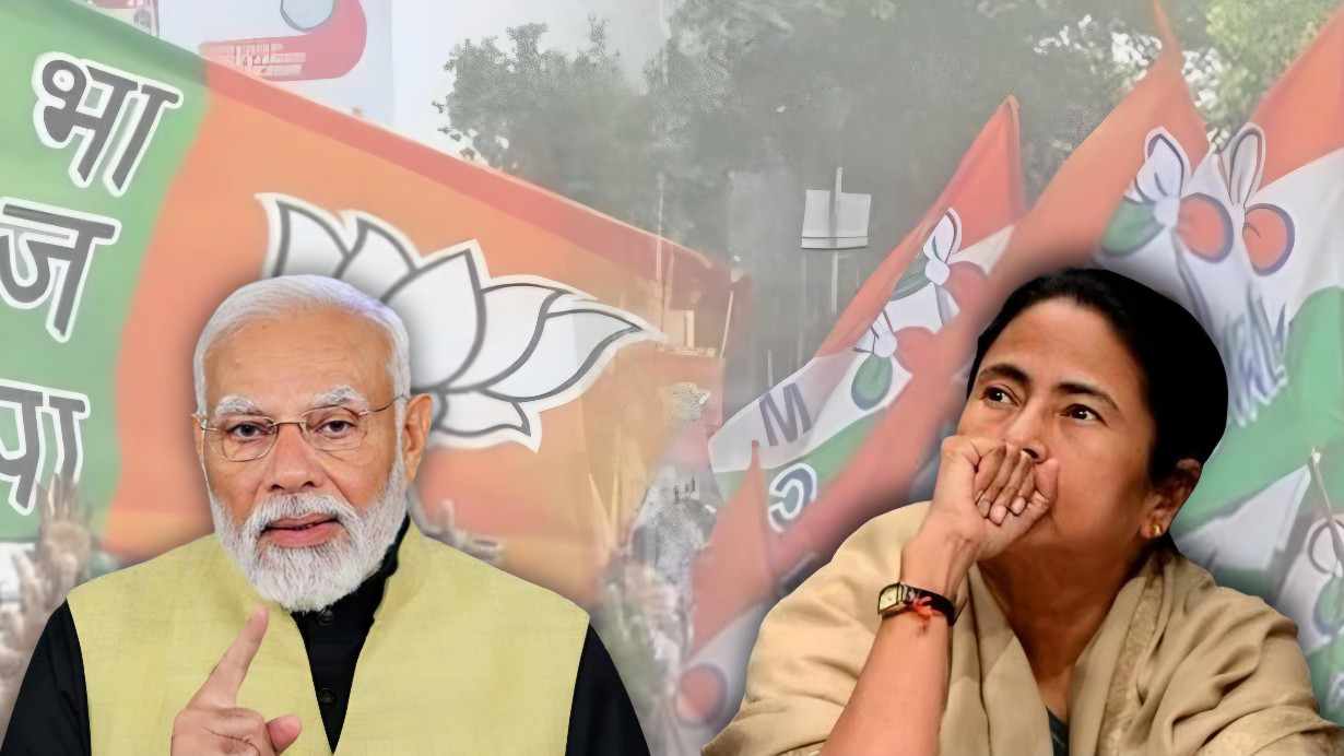 BJP vs TMC West Bengal