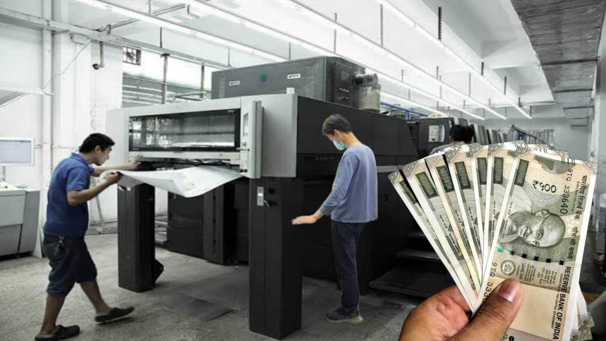 Most Notes Printing Country