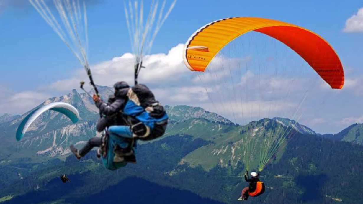 Paragliding in Darjeeling