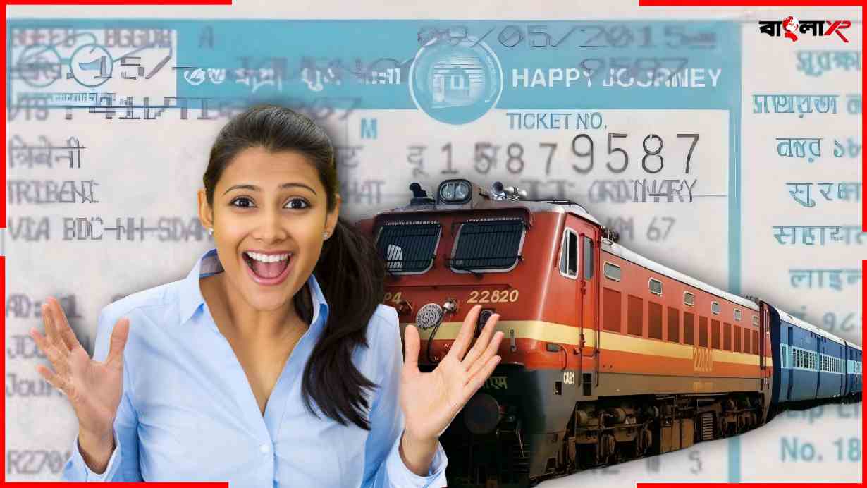 Indian Railways Duplicate Ticket