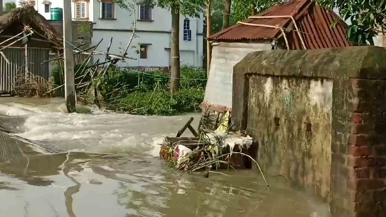 Flood in Birbhum