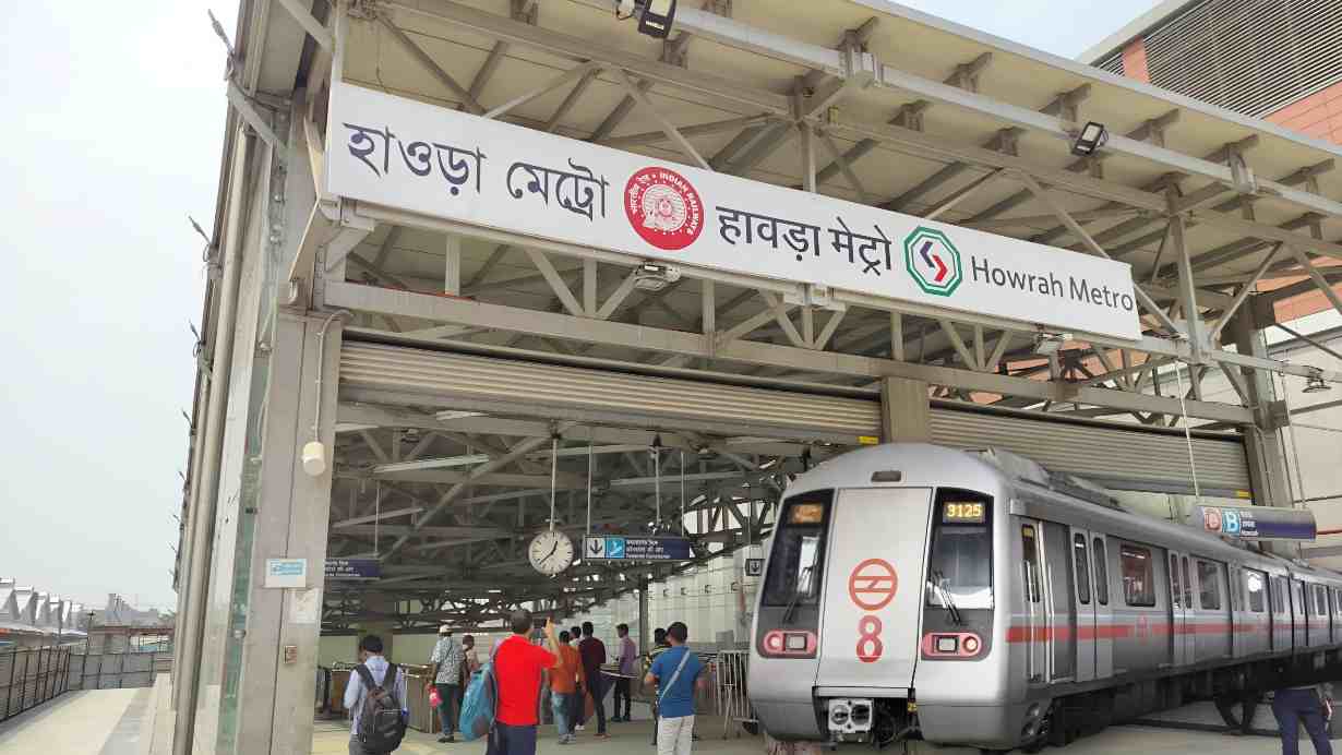 Howrah-Esplanade Metro New Time