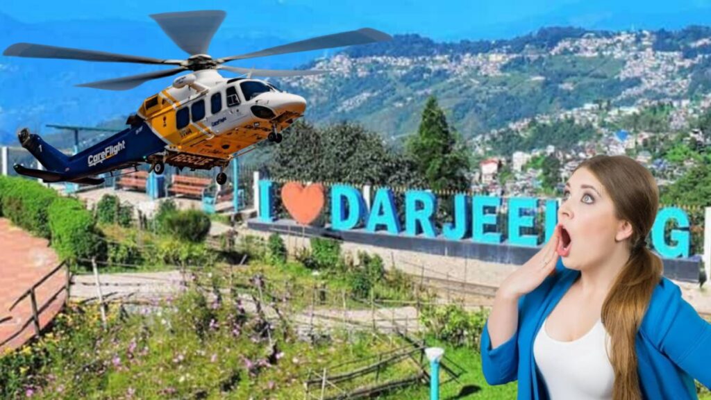 Helicopter for Darjeeling