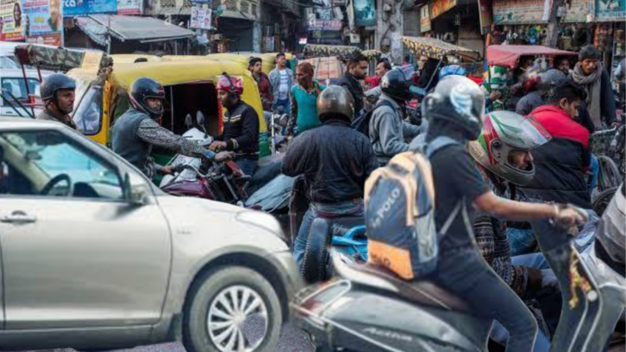 Traffic congestion in Kolkata