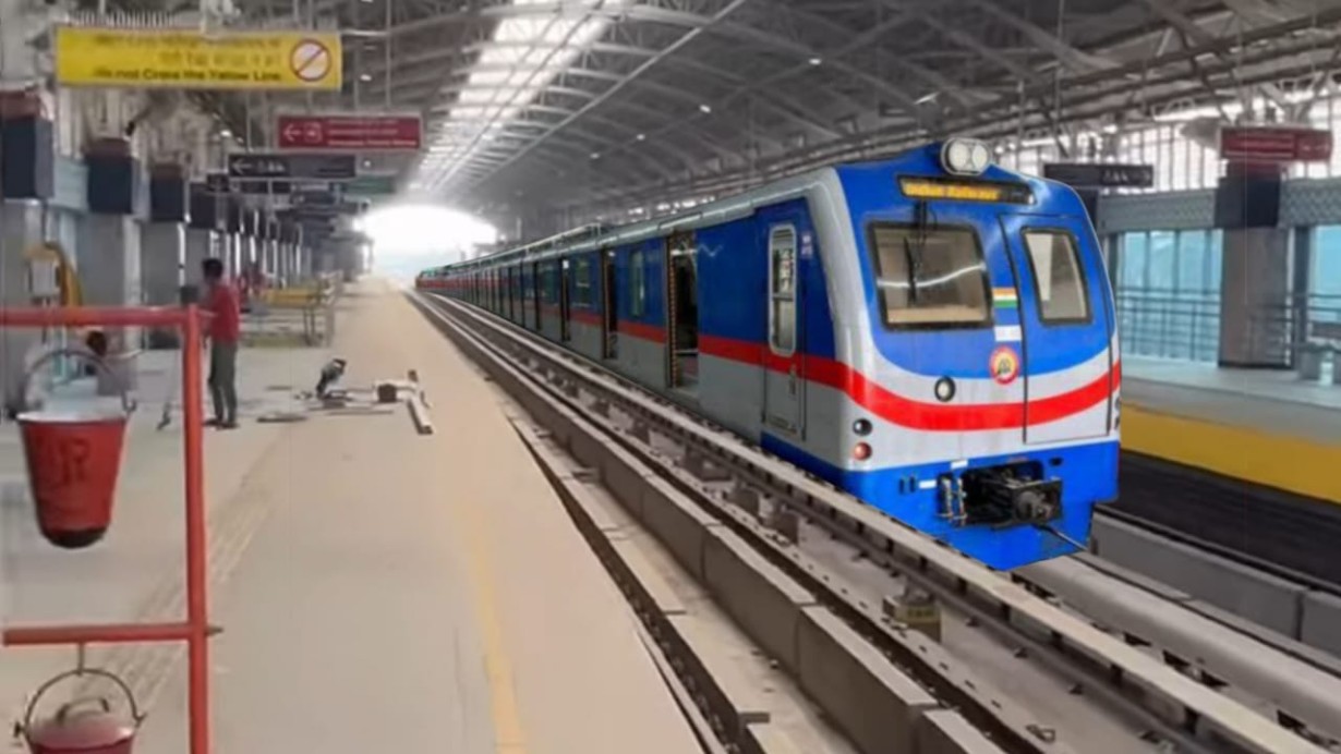 Airport Metro Trial Run