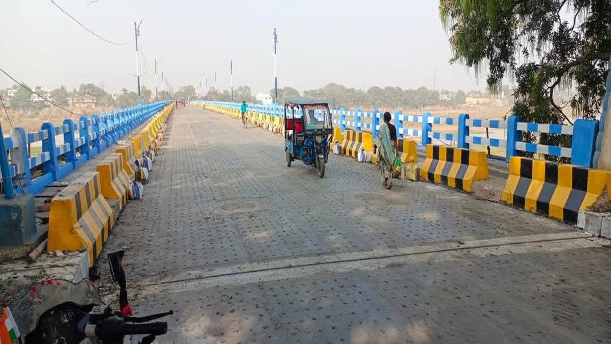 Mayurakshi New Bridge in Sainthia