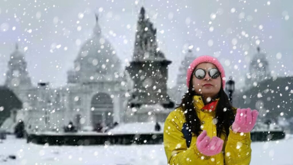 Snowfall West Bengal