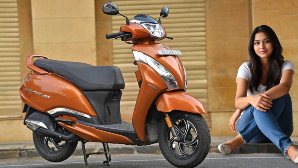 TVS CNG Scooter