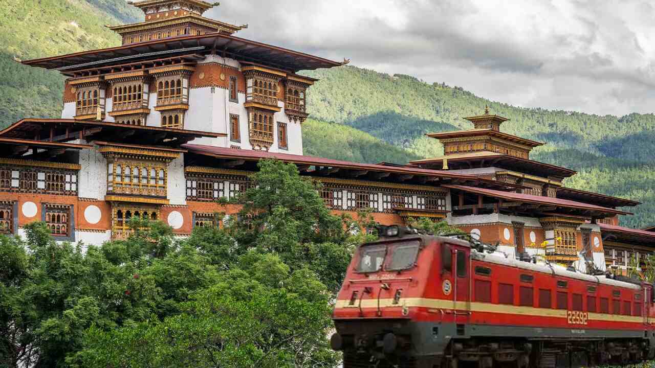 ভুটান ভারত রেল যোগাযোগ