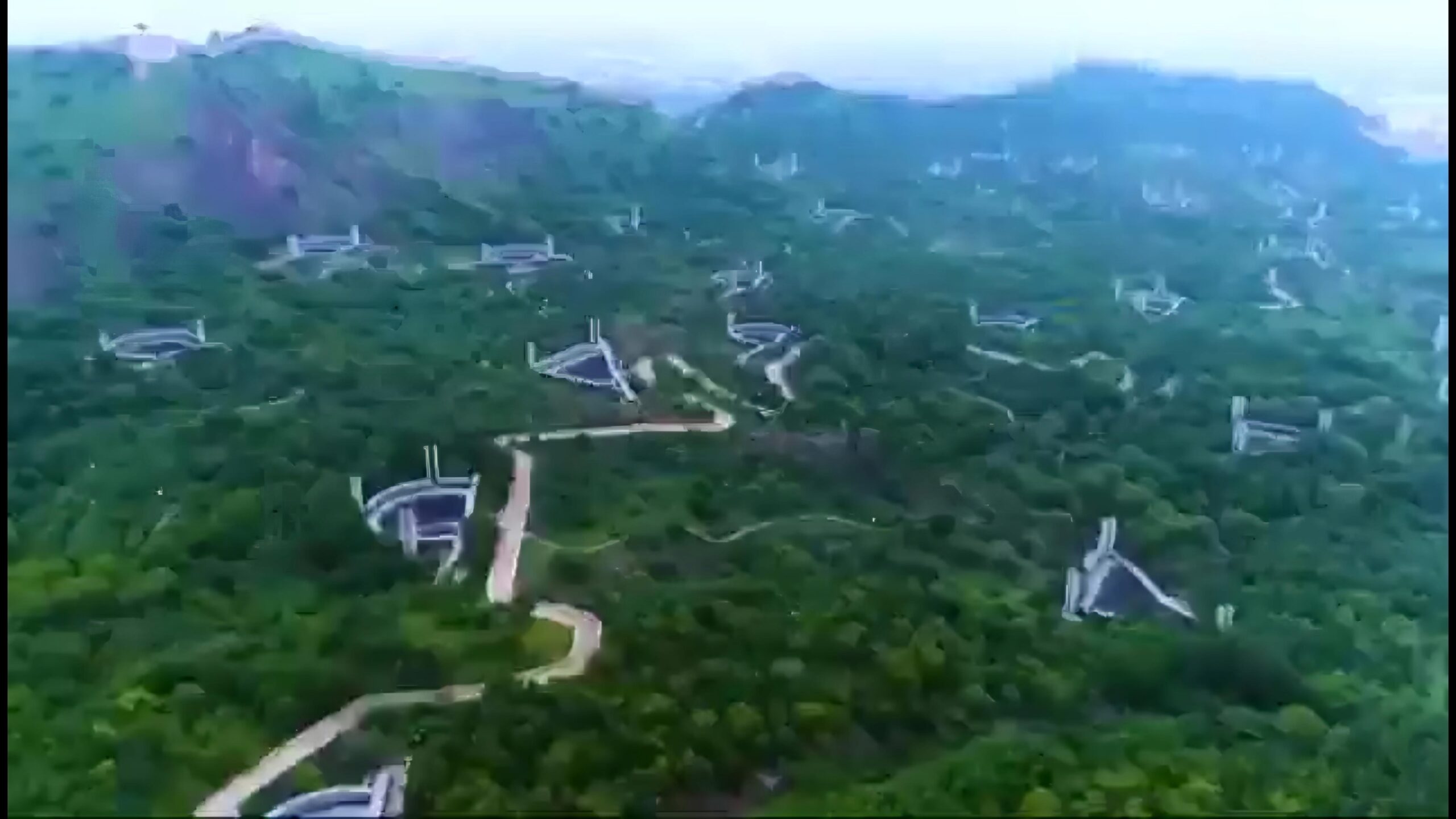 মানুষের তৈরি জঙ্গল