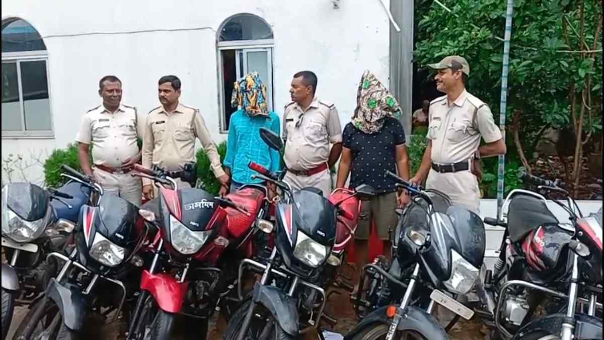 চুরি যাওয়া মোটরবাইক উদ্ধার