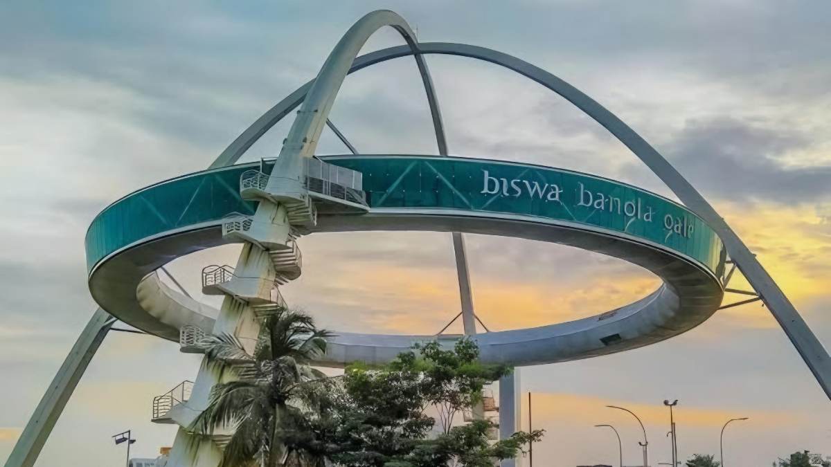 নিউটাউনের বিশ্ববাংলা গেট