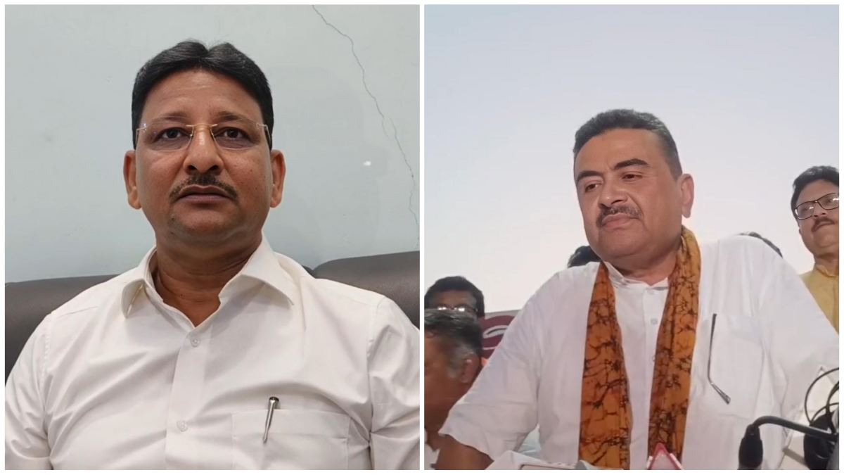 কাজল শেখ শুভেন্দু অধিকারী