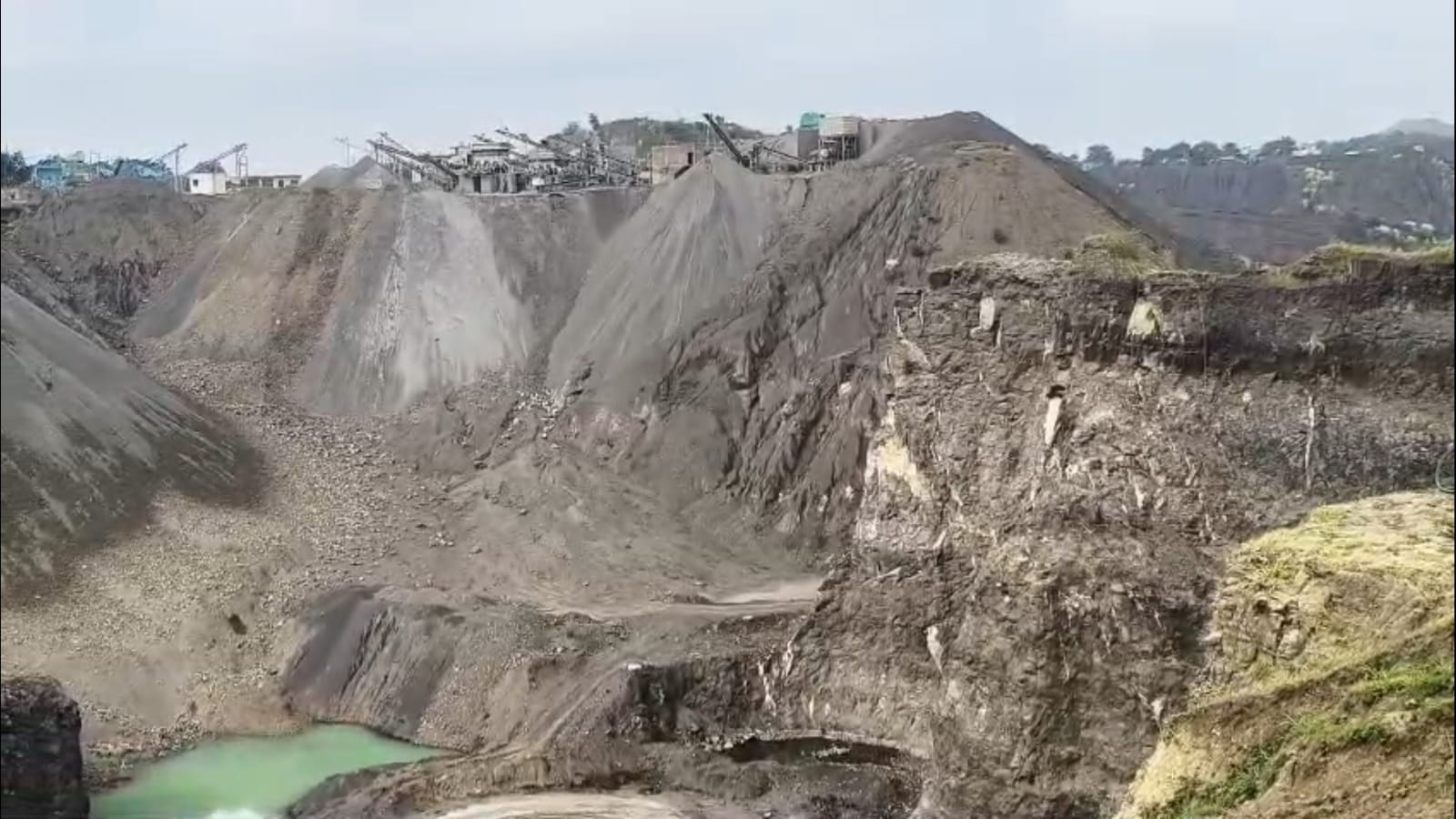 Illegal Stone Quarrying
