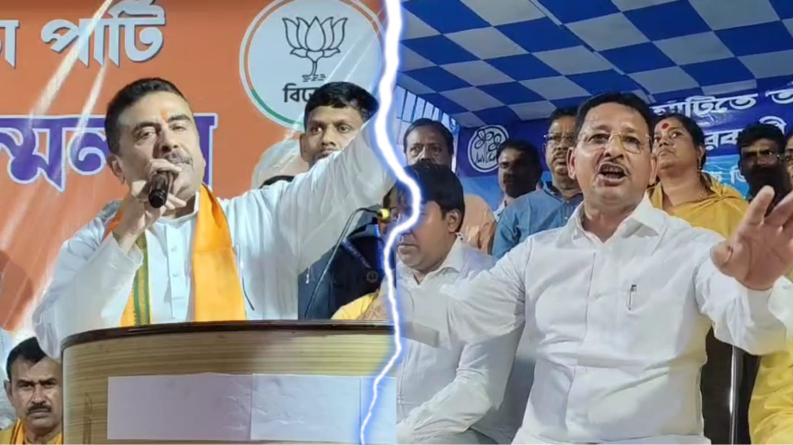 শুভেন্দু বনাম কাজল