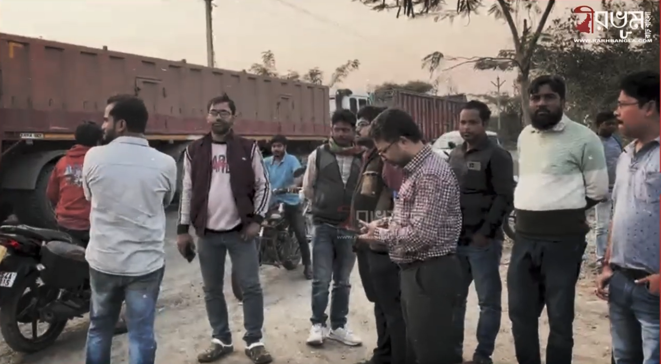 Overloaded Dump Trucks