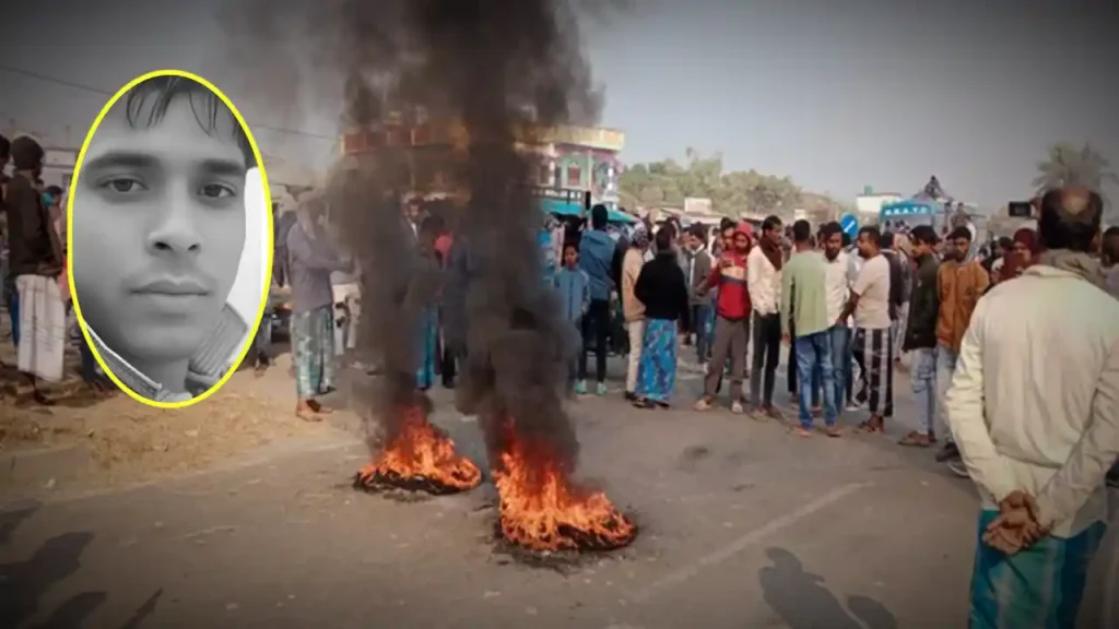 Protest for Murshidabad Migrant Worker Death in Jharkhand